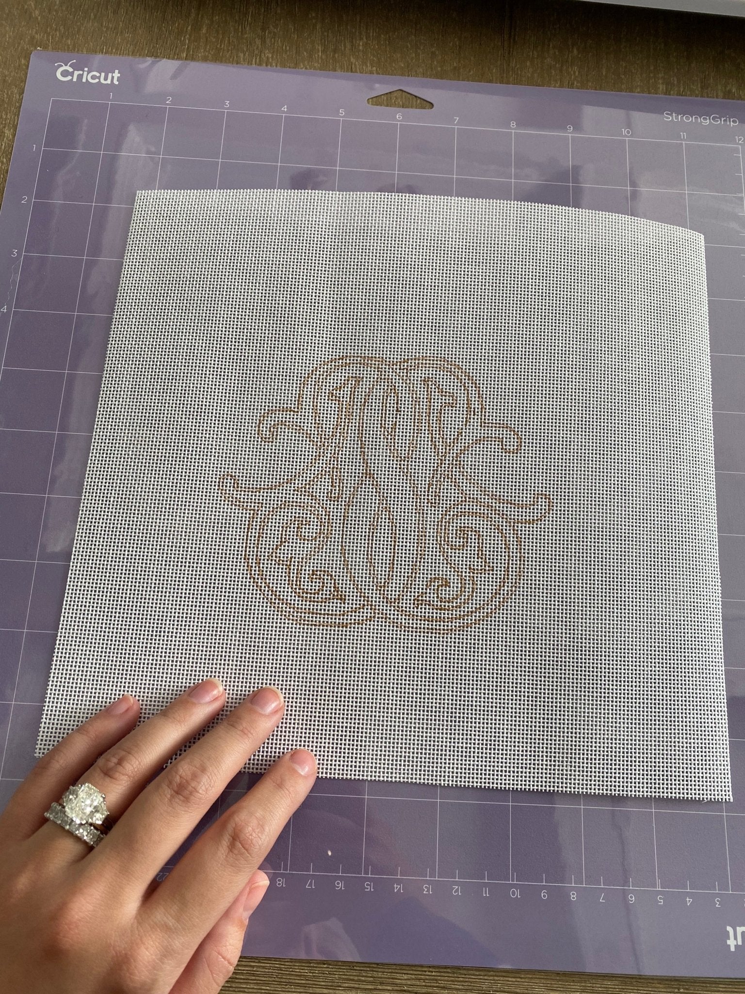 How-To: Using a Cricut to make a Needlepoint Canvas – Penny Linn Designs