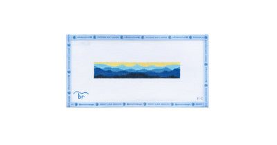 BLUE RIDGE KEY FOB - Penny Linn Designs - Blue Ridge Stitchery