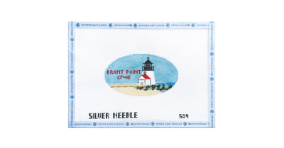 Brant Point Lighthouse Ornament - Penny Linn Designs - The Colonial Needle