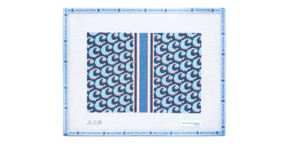 C Letter Clutch - Penny Linn Designs - Jeni Sandberg Needlepoint