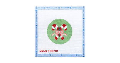 Candy Cane Round - Penny Linn Designs - Coco Frank Studio