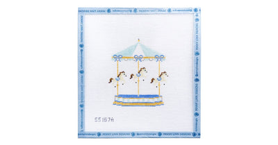 Carousel Series - Penny Linn Designs - Stitch Style Needlepoint