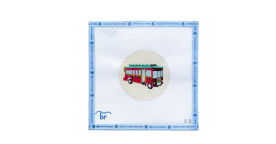 Christmas Trolley - Penny Linn Designs - Blue Ridge Stitchery