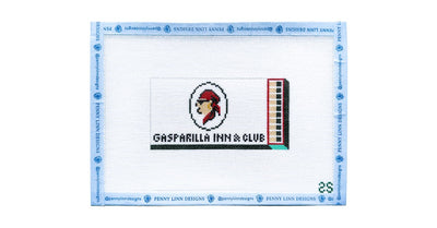 Gasparilla Inn & Club Matchbook Canvas - Penny Linn Designs - Spruce Street Studio