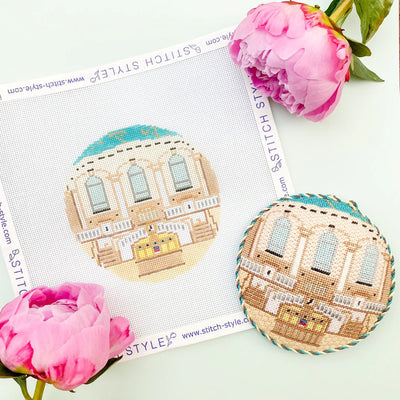 Grand Central - Penny Linn Designs - Stitch Style Needlepoint