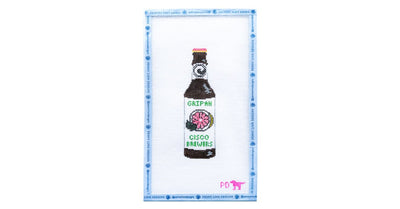 Gripah Cisco Brewers Beer - Penny Linn Designs - Poppy's Designs Needlepoint