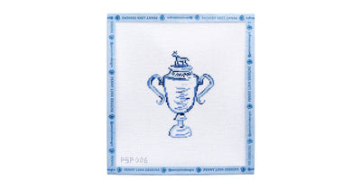 Kentucky Derby Trophy - Penny Linn Designs - Stitch Style Needlepoint