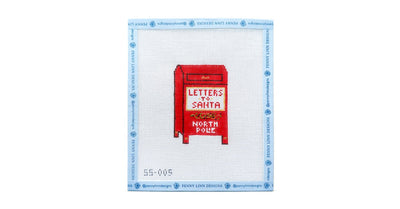Letters to Santa Mailbox - Penny Linn Designs - Stitch Style Needlepoint