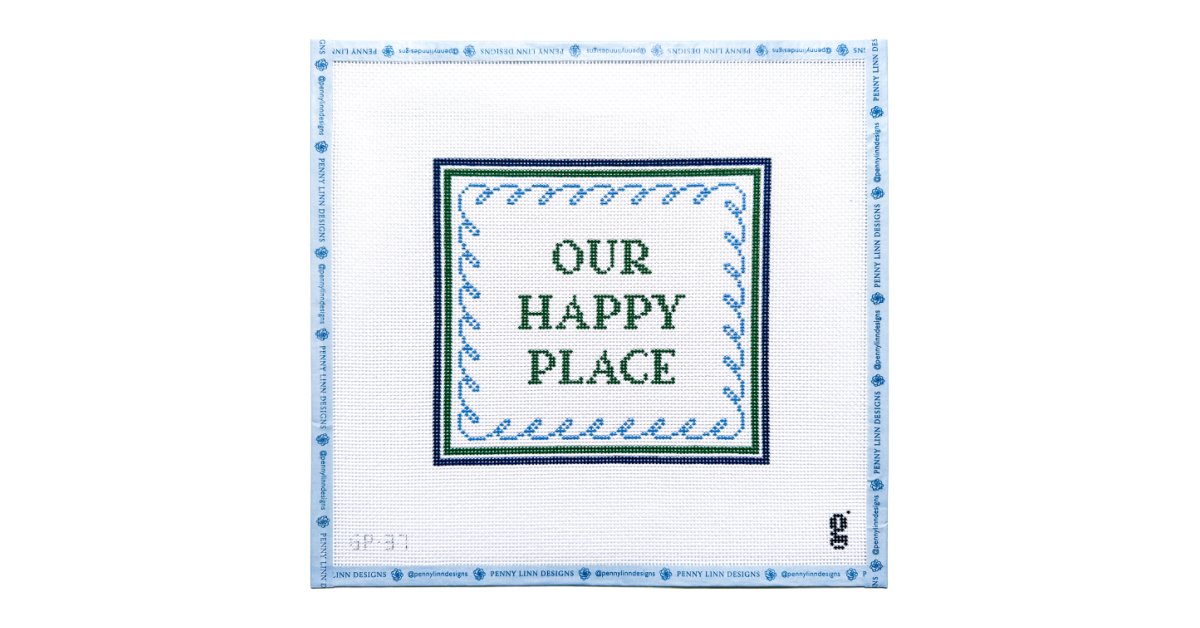 Our Happy Place - Penny Linn Designs - Goodpoint Needlepoint