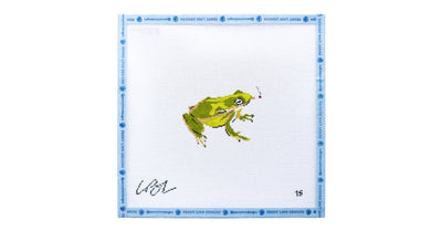 Party Animal Frog - Penny Linn Designs - The Plum Stitchery