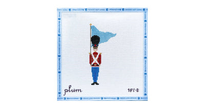 Soldier & Flag - Penny Linn Designs - The Plum Stitchery