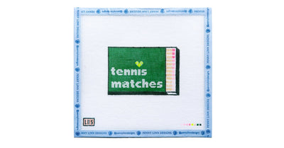 Tennis Matches Matchbook - Penny Linn Designs - Le Beau Stitch