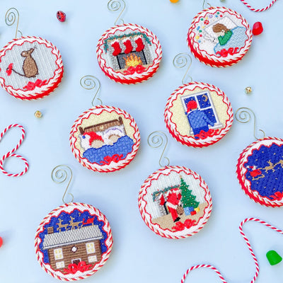'Twas the night before Christmas - Penny Linn Designs - Stitch Style Needlepoint
