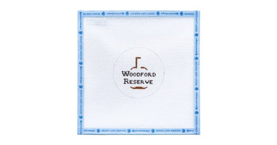 WOODFORD RESERVE ROUND - Penny Linn Designs - Elm Tree Needlepoint Designs