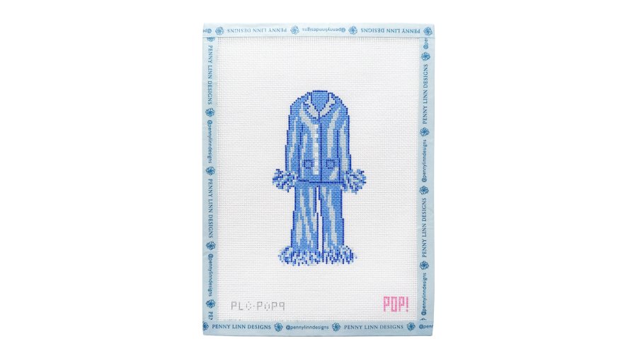 Blue Pajamas - Penny Linn Designs - POP! NeedleArt