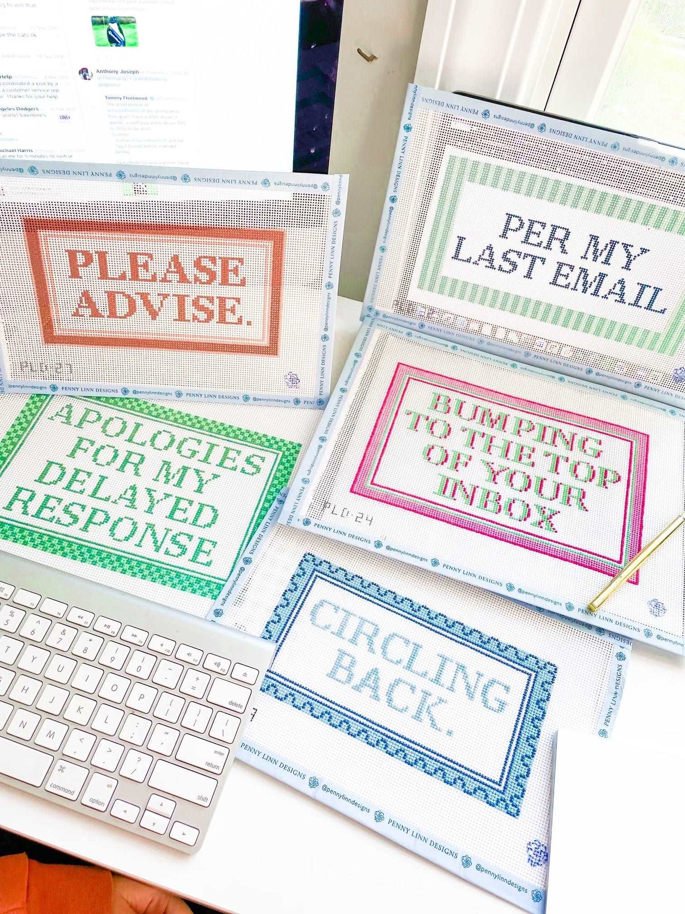 Bumping to the Top of Your Inbox - Penny Linn Designs - Penny Linn Designs