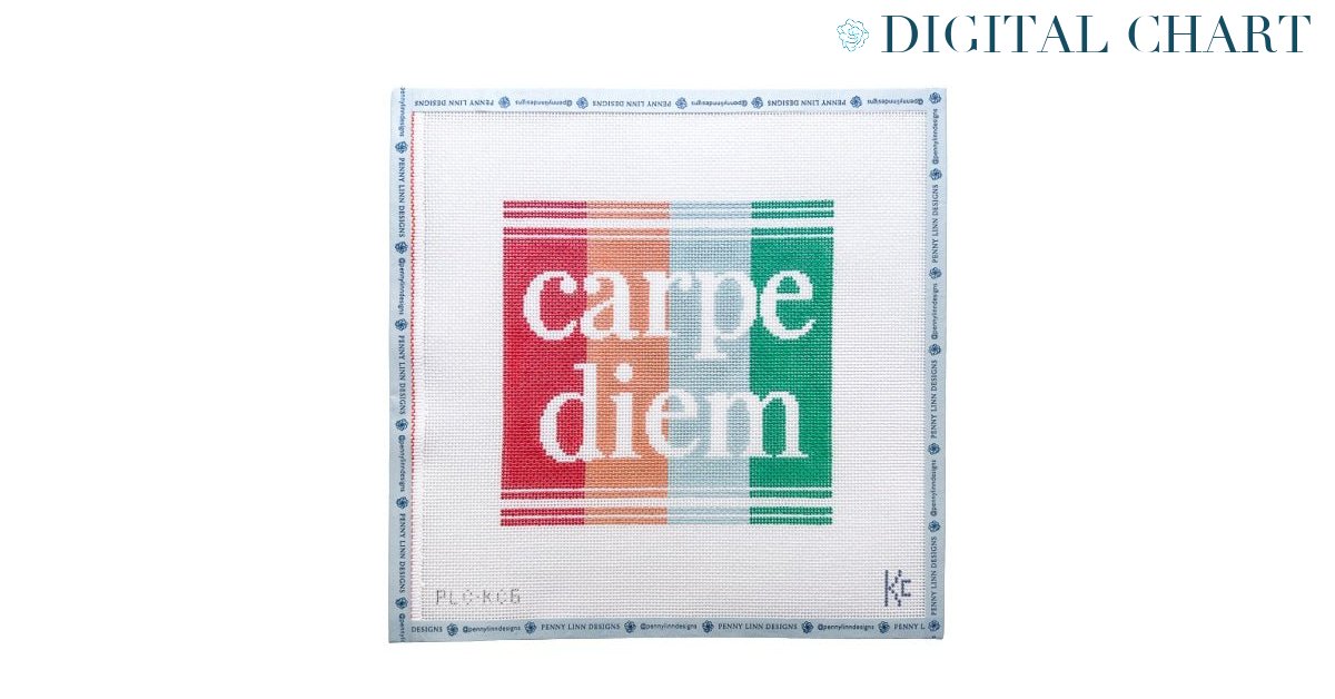 Carpe Diem - CHART - Penny Linn Designs - Kyra Cotter Designs