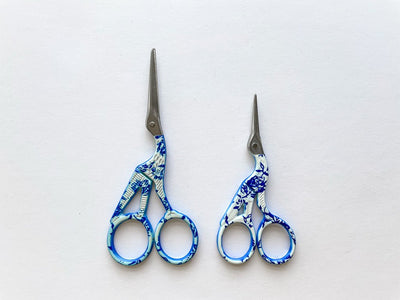 Crane Embroidery Scissors (large) - Penny Linn Designs - Penny Linn Designs