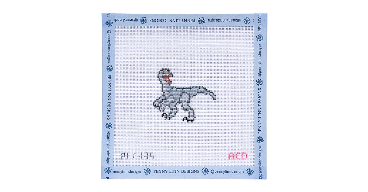 Dinosaur Friends - Velociraptor - Penny Linn Designs - AC Designs