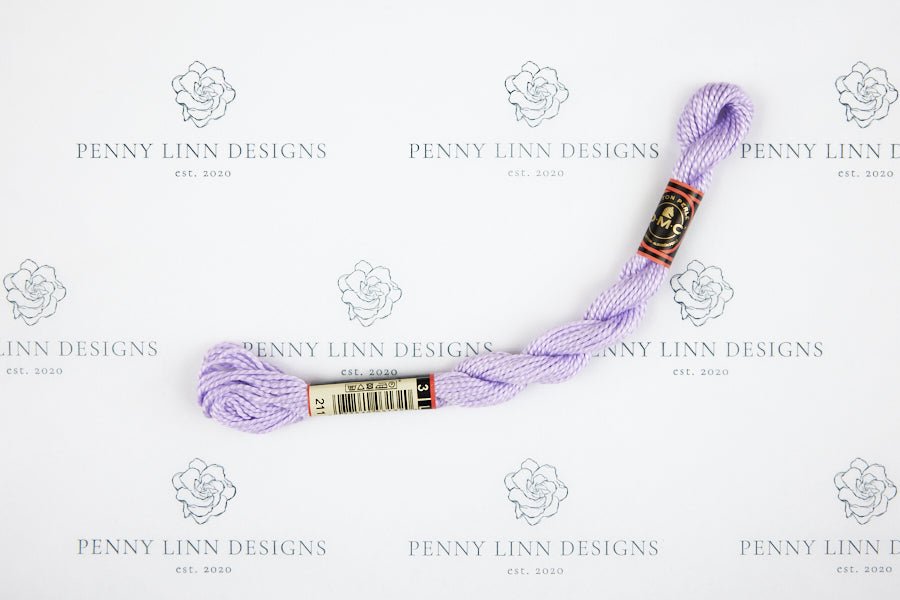 DMC 3 Pearl Cotton 211 Lavender - Light - Penny Linn Designs - DMC