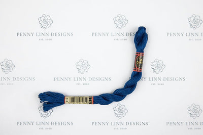 DMC 5 Pearl Cotton 311 Blue - Medium - Penny Linn Designs - DMC