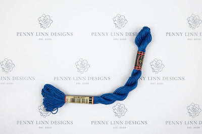 DMC 5 Pearl Cotton 312 Baby Blue - Very Dark - Penny Linn Designs - DMC