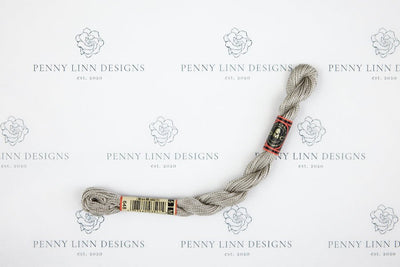 DMC 5 Pearl Cotton 648 Beaver Gray - Light - Penny Linn Designs - DMC