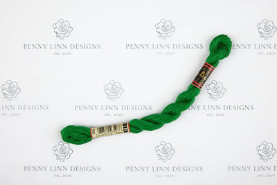 DMC 5 Pearl Cotton 700 Green - Bright - Penny Linn Designs - DMC