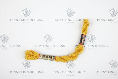 DMC 5 Pearl Cotton 725 Topaz - Penny Linn Designs - DMC