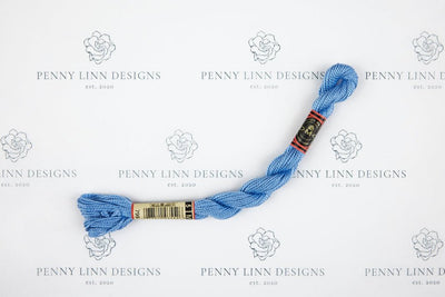 DMC 5 Pearl Cotton 799 Delft Blue - Medium - Penny Linn Designs - DMC