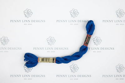 DMC 5 Pearl Cotton 824 Blue - Very Dark - Penny Linn Designs - DMC