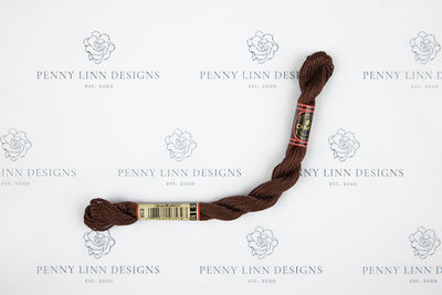 DMC 5 Pearl Cotton 838 Beige Brown - Very Dark - Penny Linn Designs - DMC