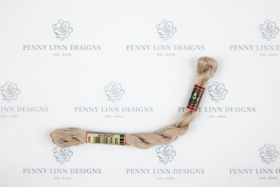 DMC 5 Pearl Cotton 842 Beige Brown - Very Light - Penny Linn Designs - DMC