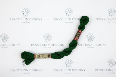 DMC 5 Pearl Cotton 890 Pistachio Green - Ultra Dark - Penny Linn Designs - DMC
