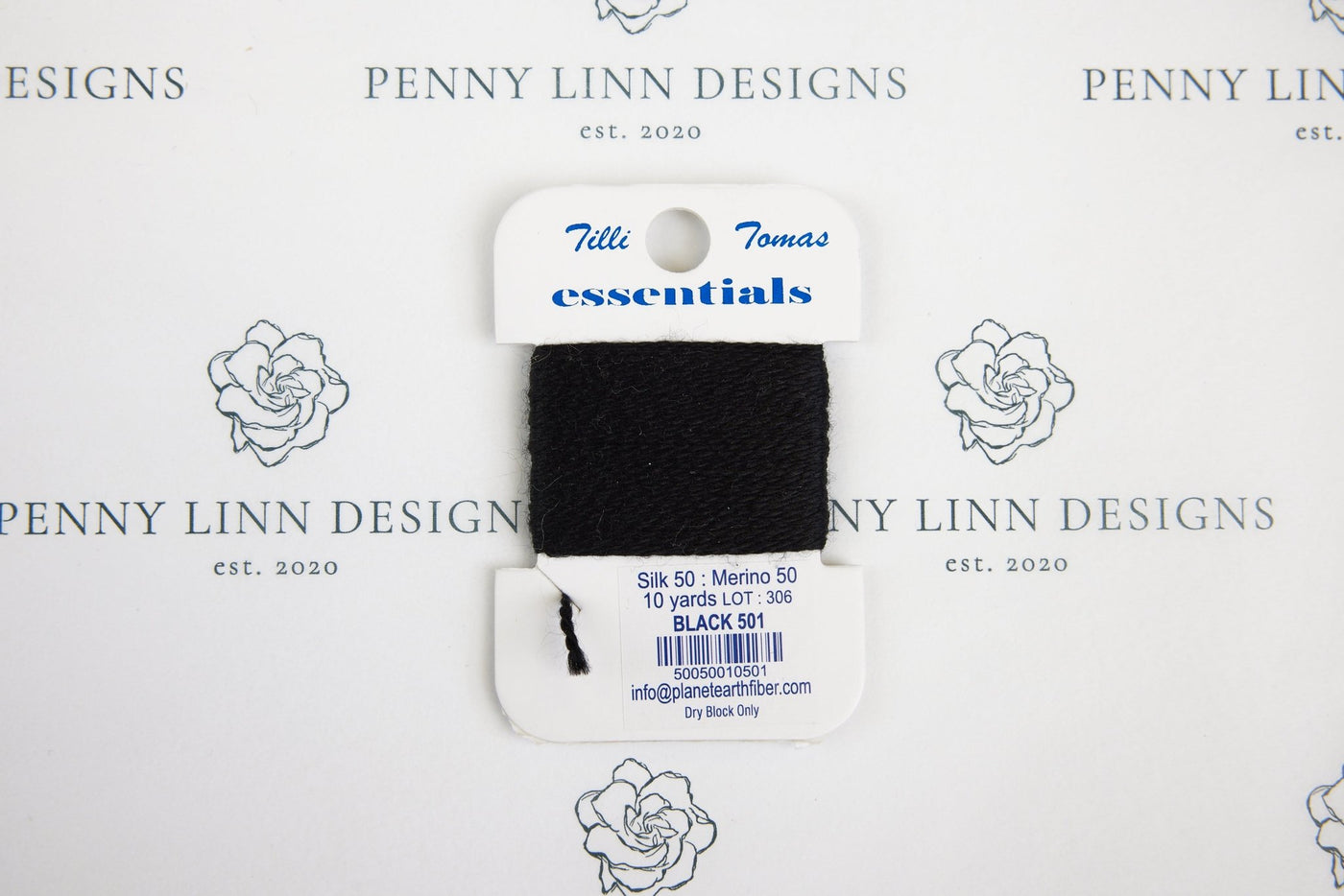 Essentials 501 Black - Penny Linn Designs - Planet Earth Fibers