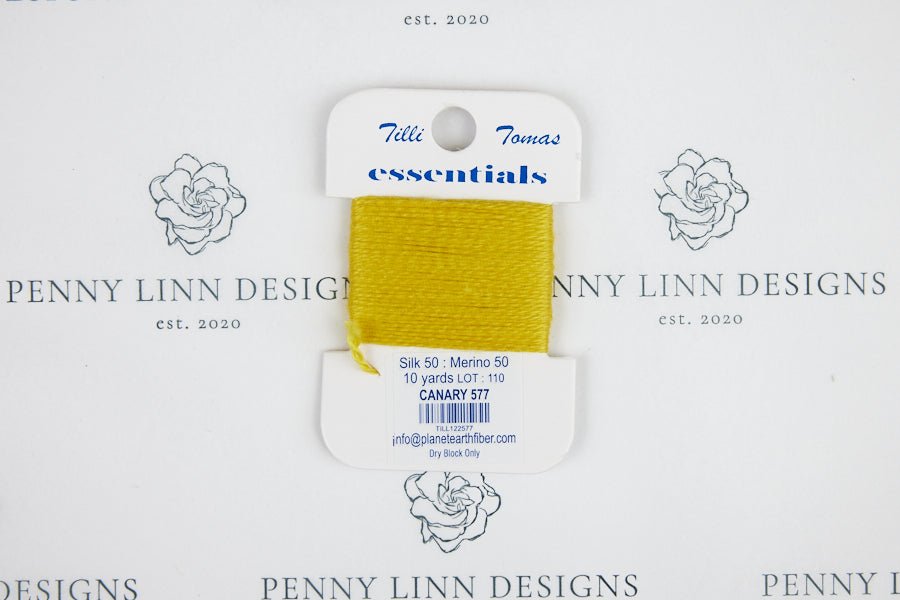 Essentials 577 Canary - Penny Linn Designs - Planet Earth Fibers