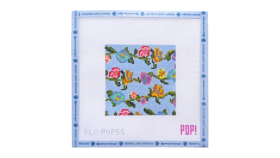 Floral Vine Square - Penny Linn Designs - POP! NeedleArt