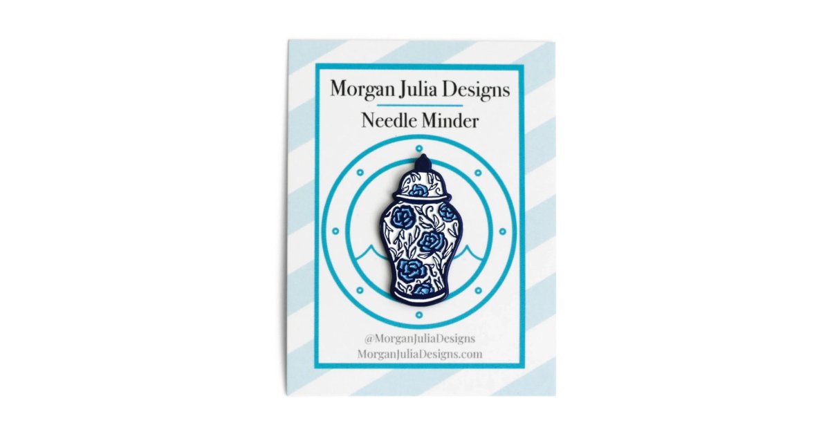 Ginger Jar Needle Minder - Penny Linn Designs - Morgan Julia Designs
