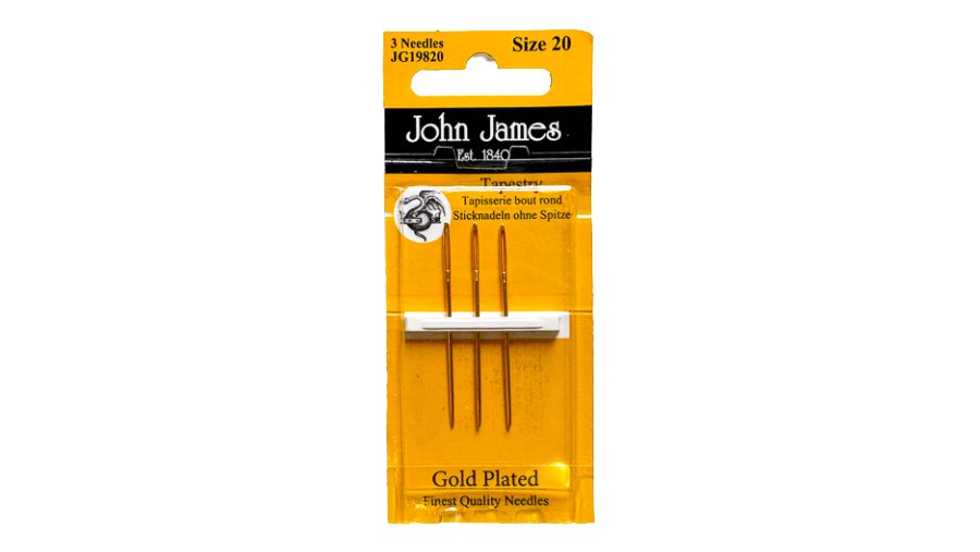 John James Tapestry Needles - Gold - Penny Linn Designs - Penny Linn Designs