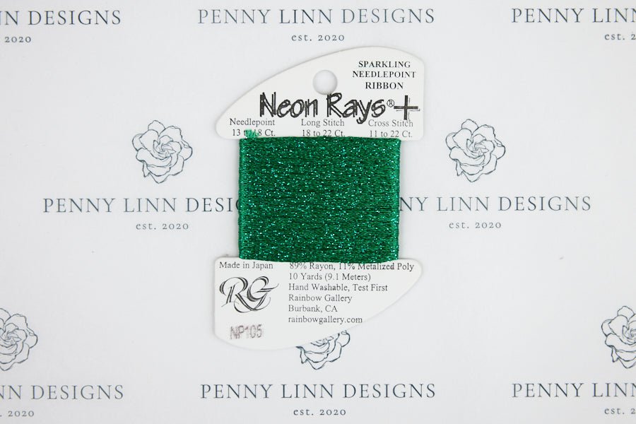 Neon Rays+ NP105 Christmas Green - Penny Linn Designs - Rainbow Gallery