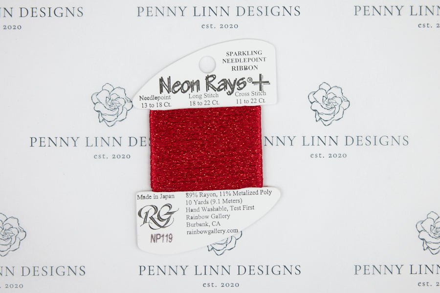 Neon Rays+ NP119 Candy Apple - Penny Linn Designs - Rainbow Gallery
