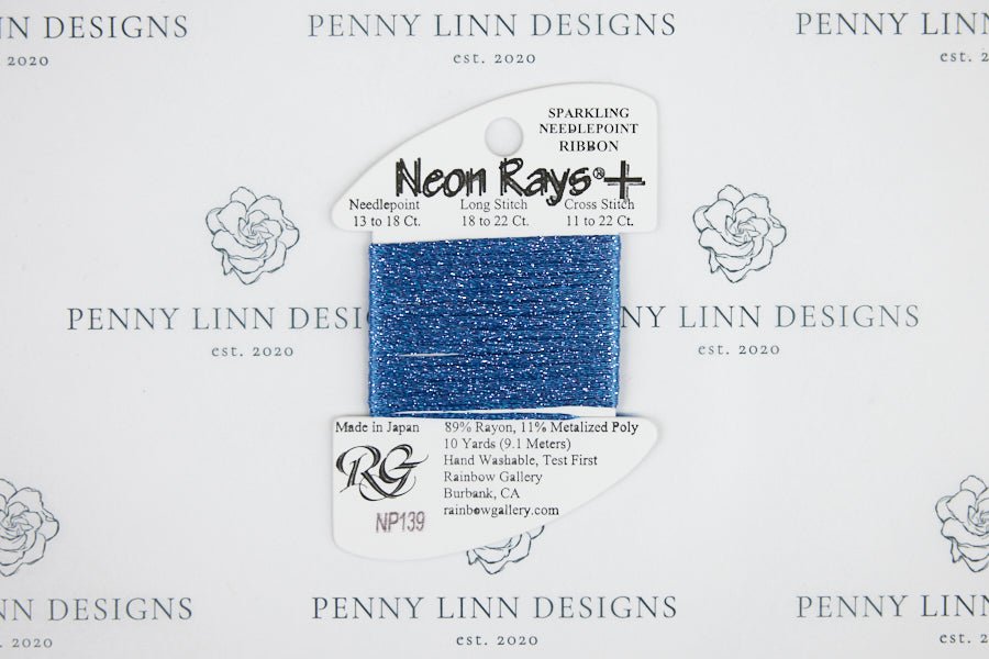 Neon Rays+ NP139 Cornflower Blue - Penny Linn Designs - Rainbow Gallery