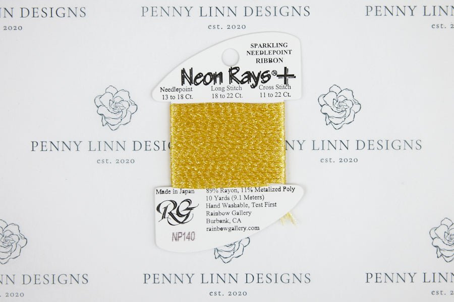 Neon Rays+ NP140 Sun Gold - Penny Linn Designs - Rainbow Gallery