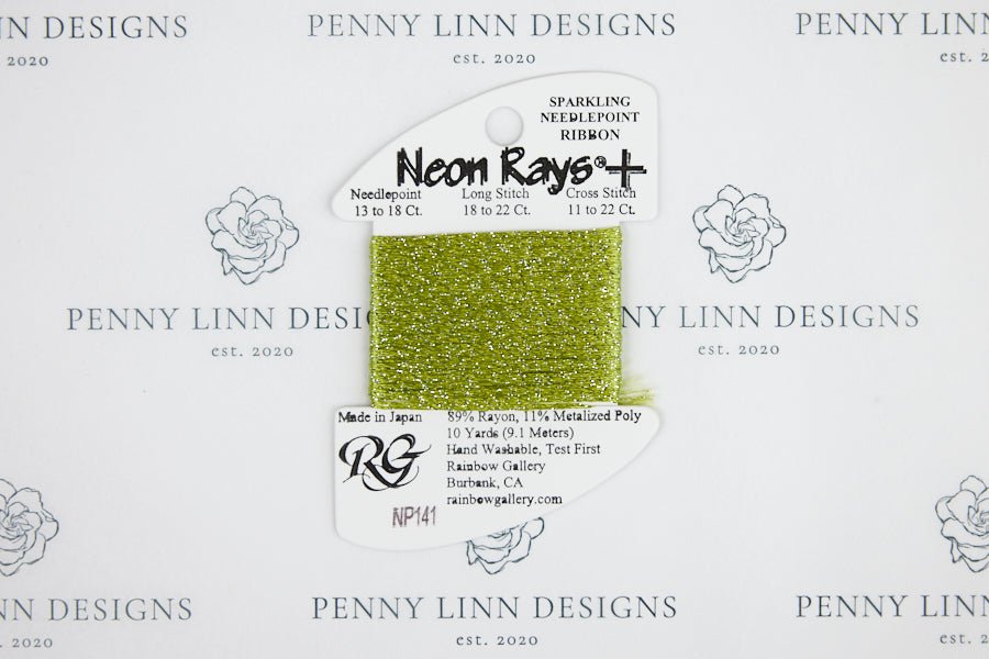 Neon Rays+ NP141 Lime Sherbet - Penny Linn Designs - Rainbow Gallery