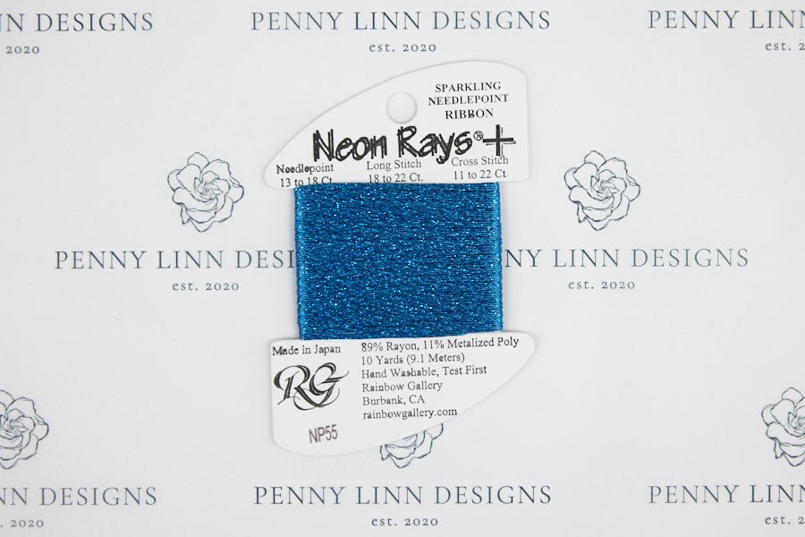 Neon Rays+ NP55 True Blue - Penny Linn Designs - Rainbow Gallery