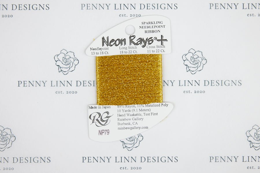 Neon Rays+ NP79 Brite Gold - Penny Linn Designs - Rainbow Gallery