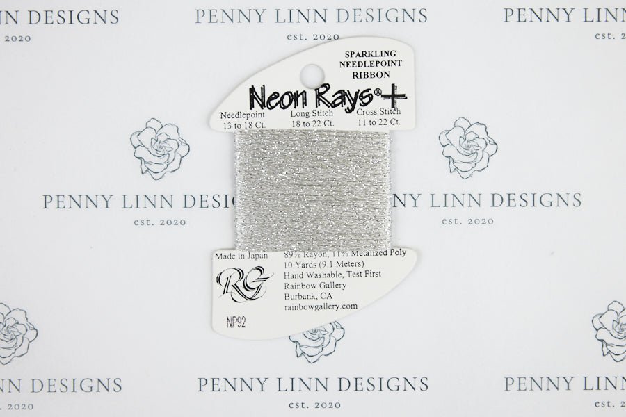 Neon Rays+ NP92 Silver - Penny Linn Designs - Rainbow Gallery