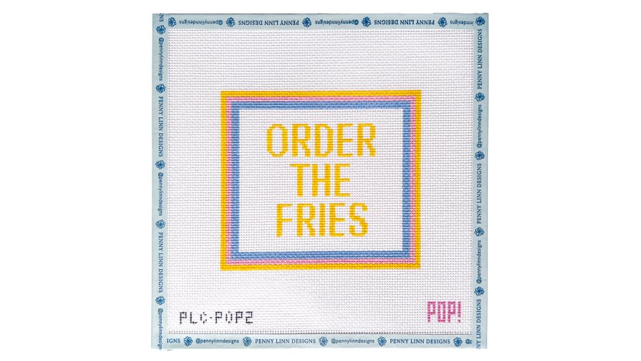 Order the Fries - Penny Linn Designs - POP! NeedleArt