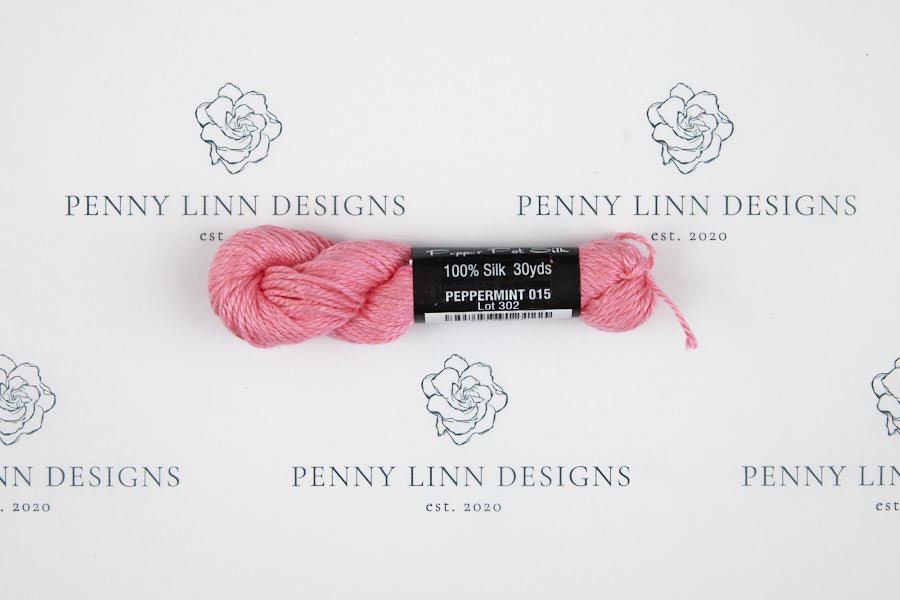 Pepper Pot Silk 015 PEPPERMINT - Penny Linn Designs - Planet Earth Fibers