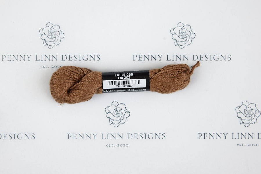 Pepper Pot Silk 069 Latte - Penny Linn Designs - Planet Earth Fibers